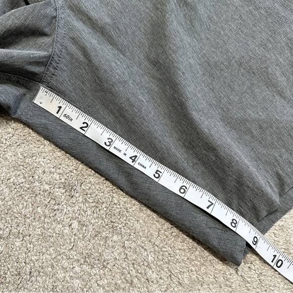 Free Fly Men’s Hybrid Shorts II 9” Performance Golf Fishing Heather Graphite 32 - Picture 15 of 16